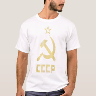 Communist Halloween Costume USSR Vintage Hammer Si T-Shirt