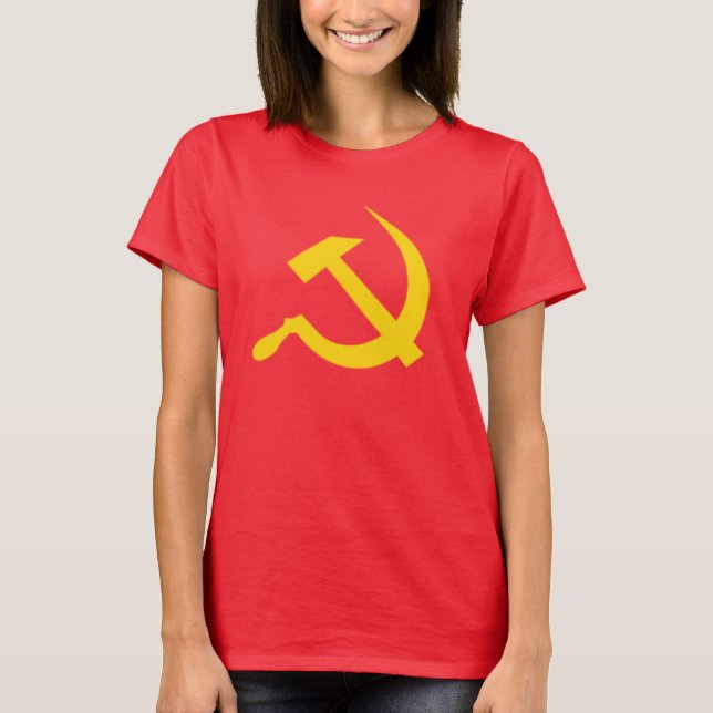 Communist Hammer and Sickle T-Shirt (Front)