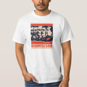 Communist Heads Propaganda Chairman Mao Stalin T-Shirt