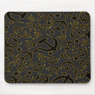 Communist Mouse Mat Dark