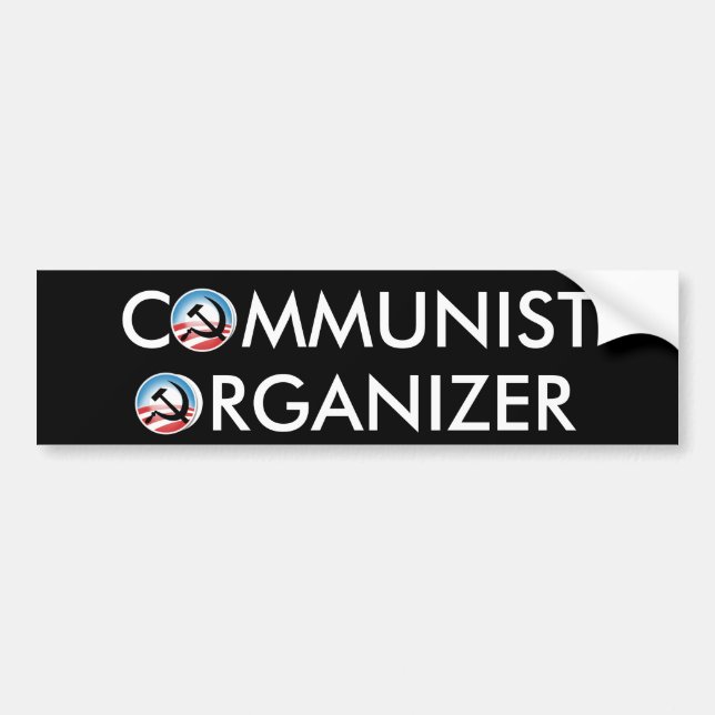 Communist Organiser Bumper Sticker (Front)