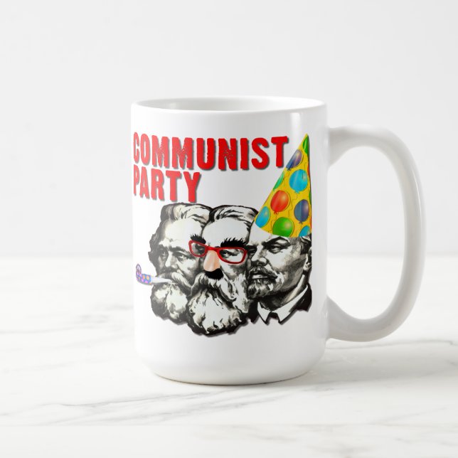 Communist Party Spoof Funny Mug (Right)