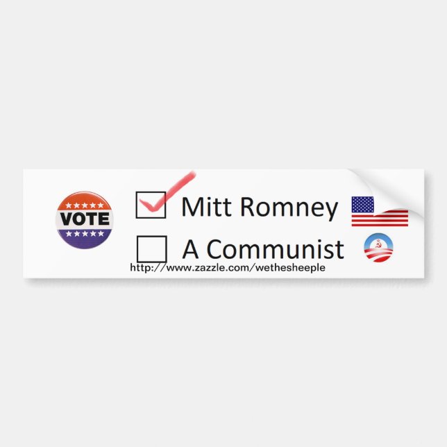 communist.png, vote.png, http://www.zazzle.com/... bumper sticker (Front)