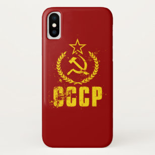 Communist Vintage Flag iPhone X Cases