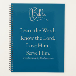 Community Bible Series Planner