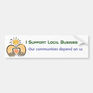 Community Business Support Bumper Sticker