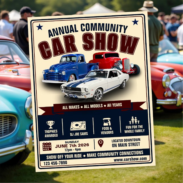 Community Car Show Flyer (Creator Uploaded)