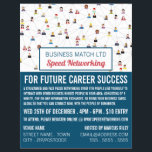 Community Design, Speed Networking Event Advert Flyer<br><div class="desc">Community Design,  Speed Networking Event Advertising Flyer by The Business Card Store.</div>