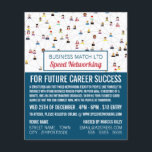 Community Design, Speed Networking Event Advert Flyer<br><div class="desc">Community Design,  Speed Networking Event Advertising Flyer by The Business Card Store.</div>