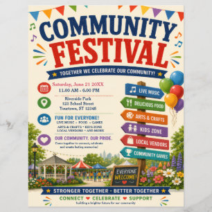 Community Festival Flyer