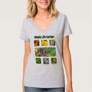 Community Garden Photo Collage Women's T-Shirt