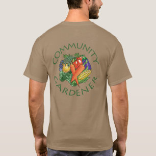 Community Gardening Vegetable Gardener T-Shirt