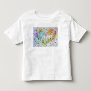 Community Hearts Colour Love Art T-Shirts