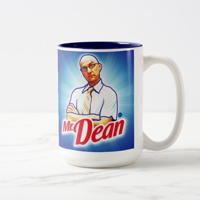Community Mr. Dean Two-Tone Coffee Mug (Right)