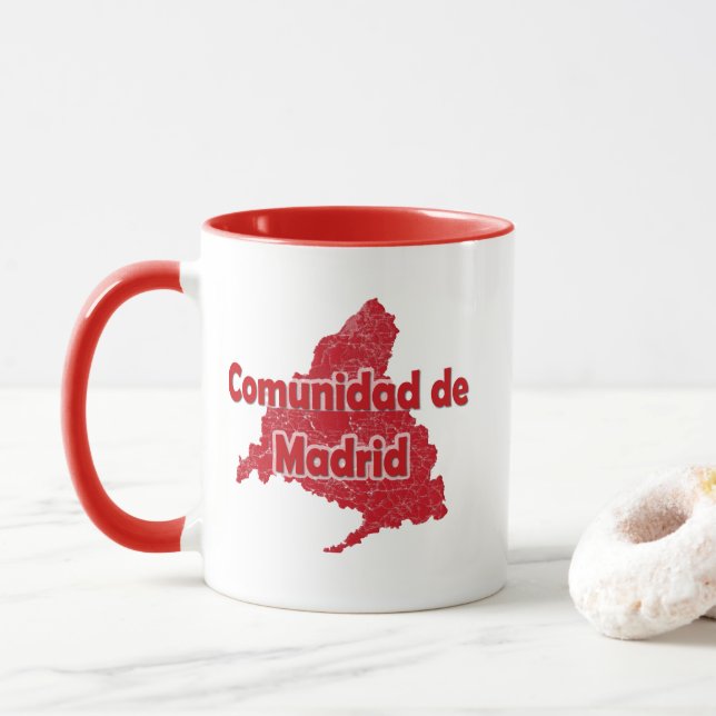 Community of Madrid Mug (With Donut)