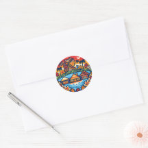 Community Pride Island Scrapbook Stickers