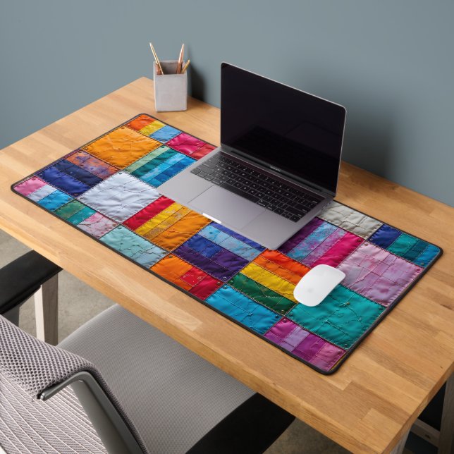 Community Quilt of Unity and Diversity Desk Mat (Office 2)