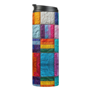 Community Quilt of Unity and Diversity Thermal Tumbler