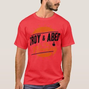 Community Simple Troy  Abed In The Morning Logo T-Shirt