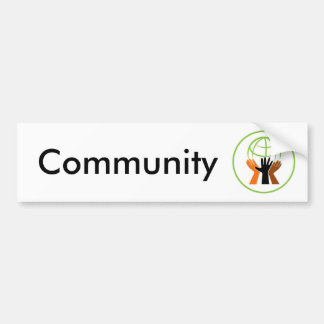 Community Village Circle Bumper Sticker