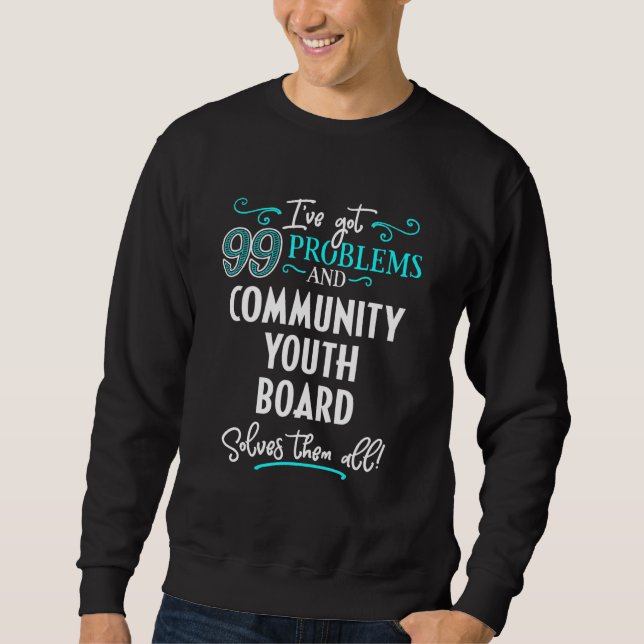 Community Youth Board Community Youth Board Solves Sweatshirt (Front)