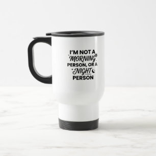 Commuter Fuel Travel Mug, 15 oz - Morning Person Q Mug