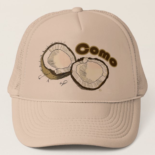 como coco trucker hat (Front)