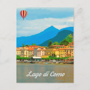 Como Lake, Italy Postcard