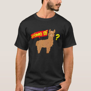 Como Se Llama Alpaca Lover Teacher Supplies Kids T-Shirt