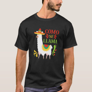 Como Se Llama Animal Funny Mexican Cinco De Mayo 2 T-Shirt