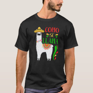 Como Se Llama Animal Mexican Cinco De Mayo 2020 T-Shirt