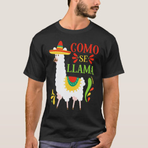Como Se Llama Animal Mexican Cinco De Mayo 2022 T-Shirt