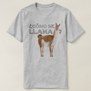Como Se Llama Funny Animal Saying T-Shirt