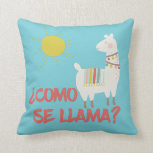 Funny America Cushions Decorative Alpaca Lumbar Pillow | Mt. Washington