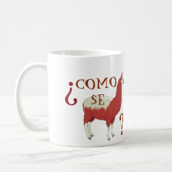 Llama Coffee & Travel Mugs | Zazzle UK