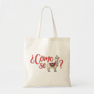 ¿Cómo se llama? tote Bag