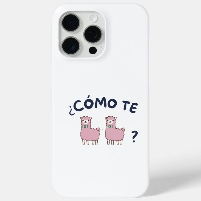 Como te llamas Case-Mate iPhone case (Back)