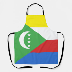 Comoros flag apron
