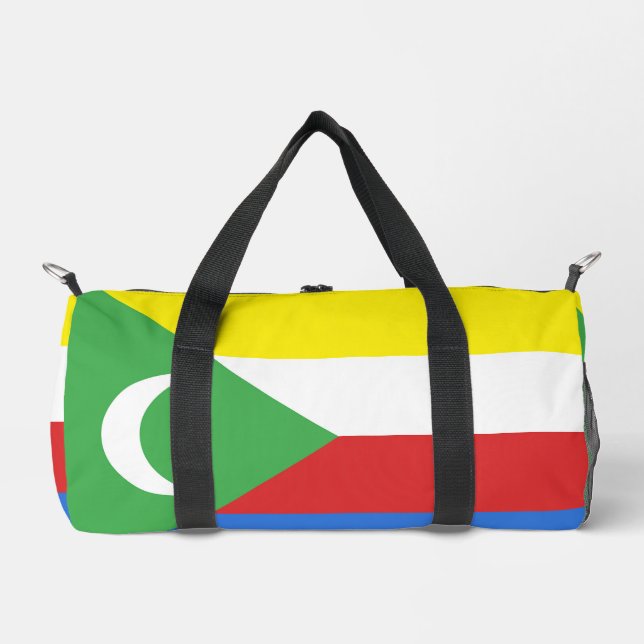 Comoros flag duffle bag (Front)