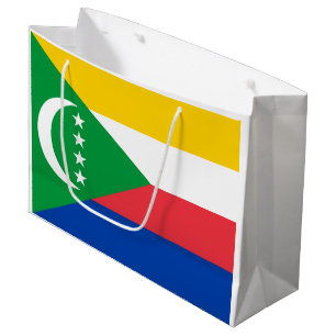 Comoros Flag Large Gift Bag