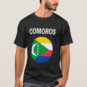 Comoros Flag Modern T-Shirt