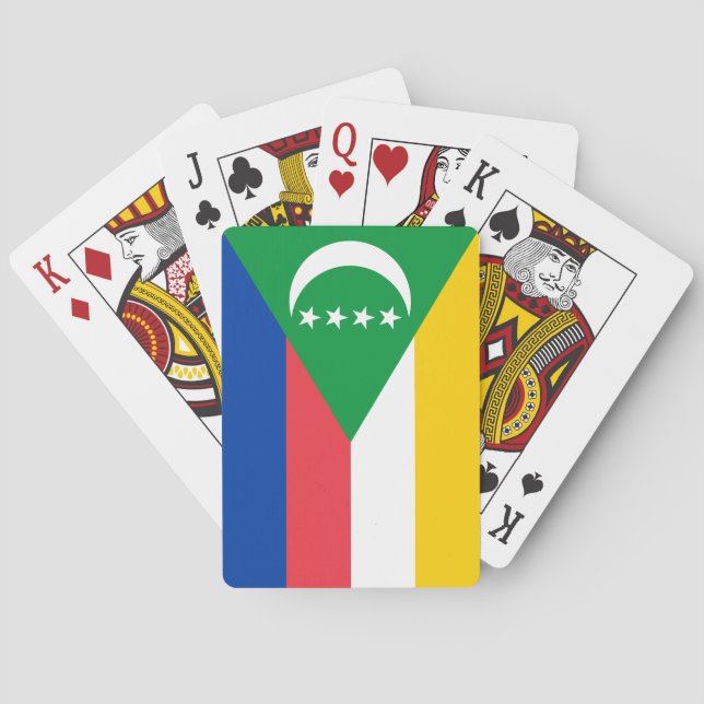Comoros Flag Playing Cards (Back)