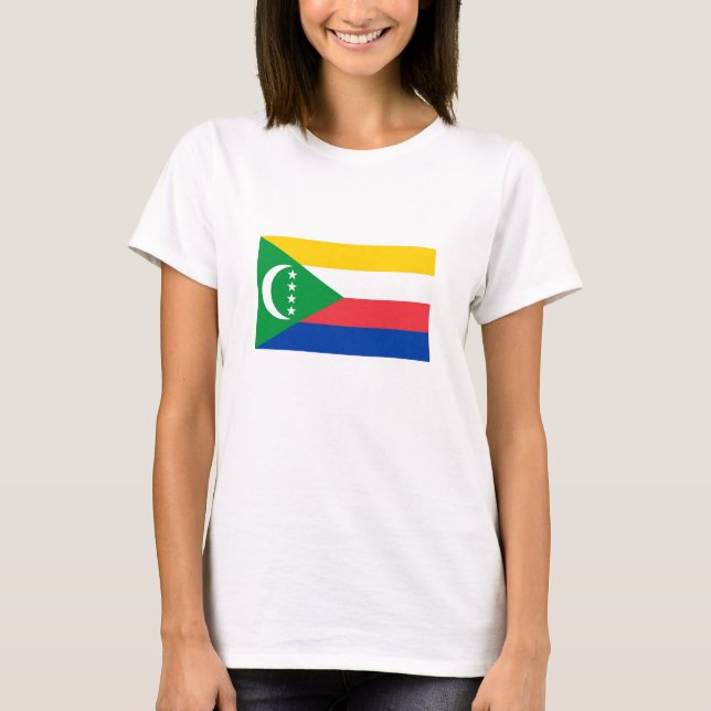 Comoros Flag T-Shirt (Front)