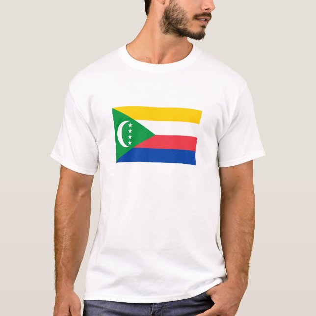 Comoros Flag T-Shirt (Front)