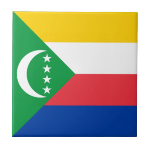 Comoros Flag Tile