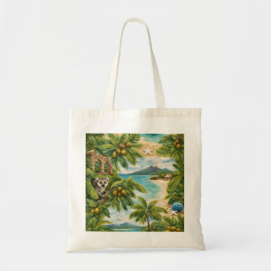 Comoros Islands Tropical Beach Travel Tote Bag