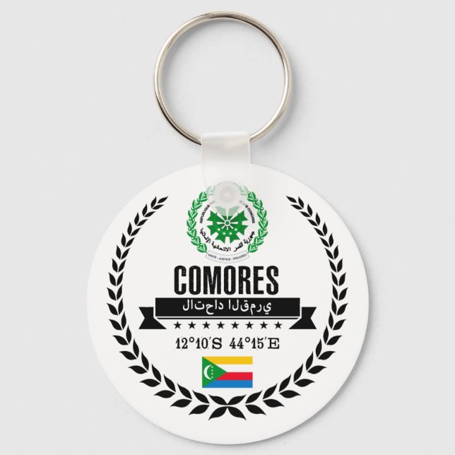Comoros Key Ring (Front)
