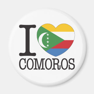 Comoros Love v2 Magnet