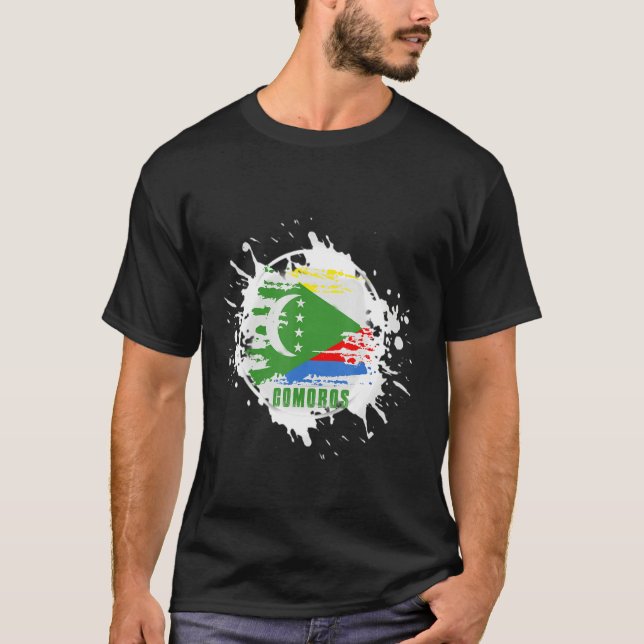 Comoros Splash T-Shirt (Front)
