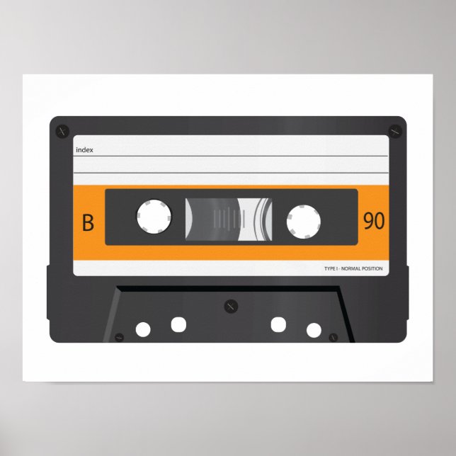 Compact Cassette poster. Poster (Front)